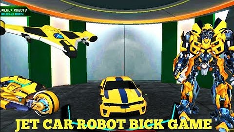 Bumblebee Multiple Transformation Jet Robot Car Game 2021