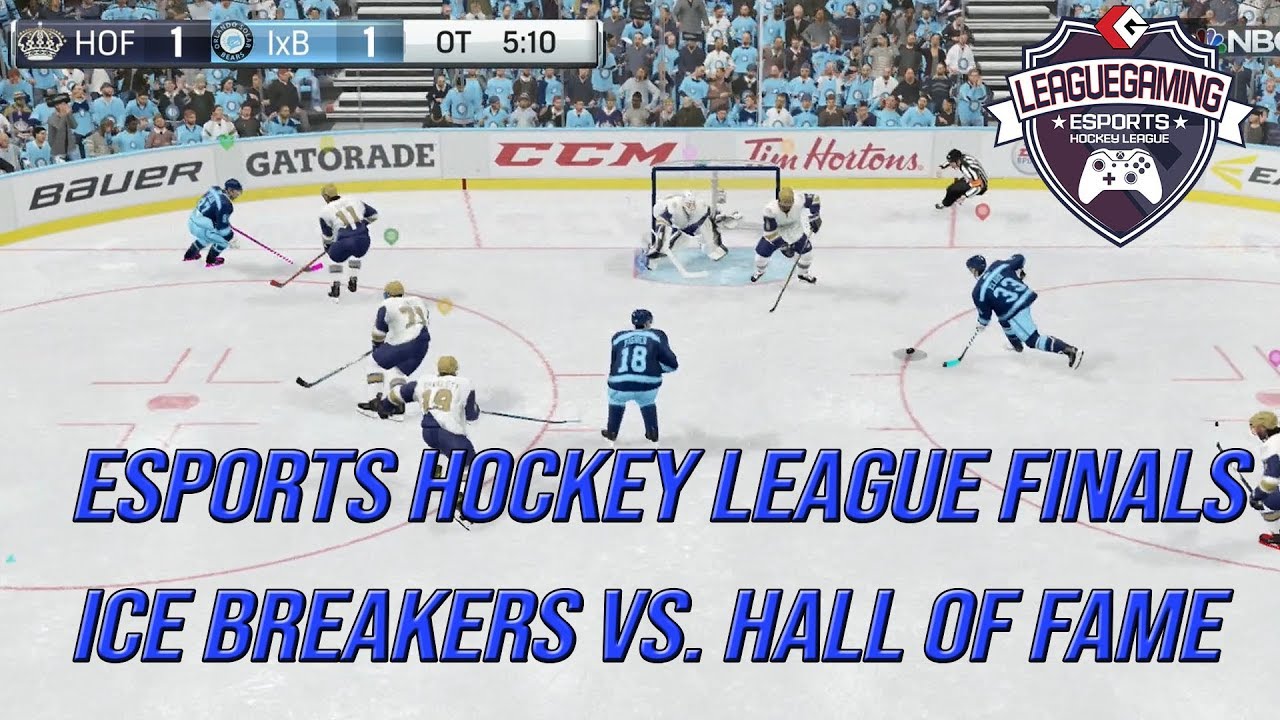 Esports Hockey League FINALS Ice Breakers vs Hall of Fame YouTube