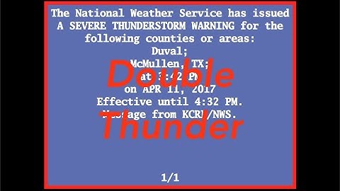EAS Reenactment Mock: Double Thunder