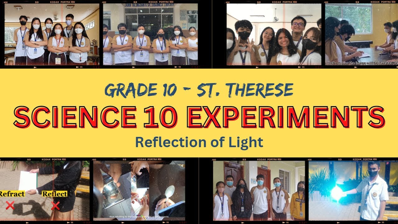 Science 10 Experiment | Reflection of Light | Group 7 - YouTube