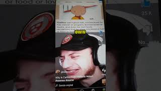 why is caillou bald meme Ohio reddit