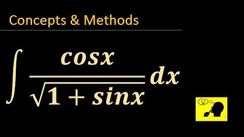 integrate (cosx)/(sqrt(1+sinx)) dx  ||  Integral of cos(x)/sqrt(1+sin(x)) (substitution)