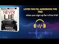 Never Lie by Freida McFadden | Psychological Thriller Audiobook You Must Hear