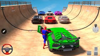 Mega Ramp Car Ultimate Racing - Super Hero Mega Ramp Car Game - #games #carracing