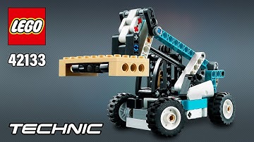 LEGO Telehandler (42133)[143 pcs] from Technic | Building Instructions | Top Brick Builder