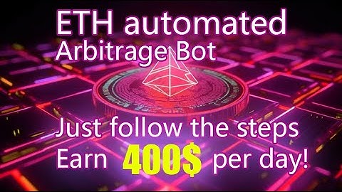 Crypto Arbitrage Bot: Earn $400 Daily | Automated Crypto Trading for Passive Income