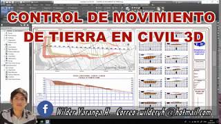 CONTROL DE MOVIMIENTO DE TIERRA EN CIVIL 3D 2015  2025 (M2/2)