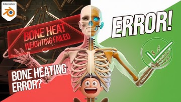 Hoe het probleem met de mislukte botwarmteweging op te lossen || Blender 4.3