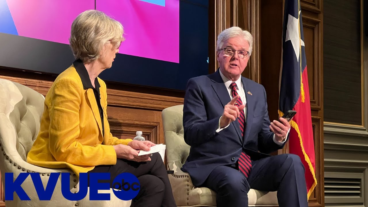 Live: Lt. Gov. Dan Patrick discusses 2023 regular Texas legislative ...