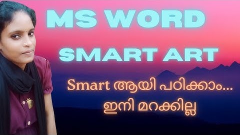 Part-9Working with Smart Art