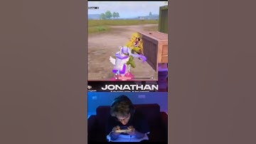 jonathan hacker gameplay 1v6 ump15 clutch George pool #shorts #jonathan #bgmi #pubg