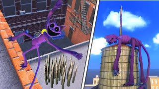 Poppy Playtime Catnap NPC Ragdolls Physics Compilation #88 | Overgrowth