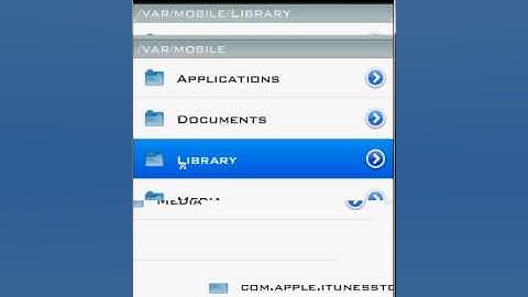 how to get to apps on ifile