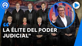 Ricardo Monreal denuncia los privilegios de los ministros de la SCJN