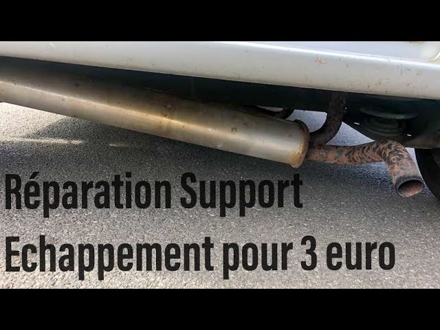 Réparation support echappement pour 3 euro dans Citroen c1 & Peugeot 107 &  Toyota Aygo 