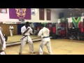 Kyokushin-Kan Los Angeles yellow belt kumite exam
