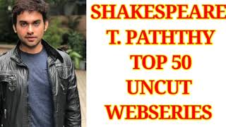 Shakespeare Tripathi Top Uncut Webseries Names Newz 247