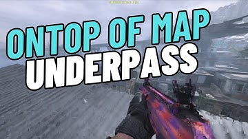 🔥Modern Warfare 3 Glitches New Top of Map And Under Map Glitch on UNDERPASS, Mw3 Glitches