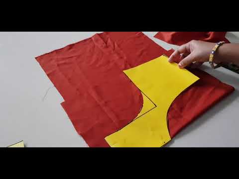 पेपर कटिंग चा वापर करून ब्लाउज कटिंग करण्याची योग्य पद्धत ! Blouse Cutting Tutorial For Beginners