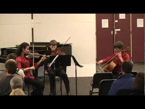 Sofya, Henry & Ben at the FCHS Spring Chamber Musi...