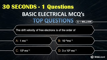 Basic Concept of Electrical Engineering - 15 MCQs and V K Mehra