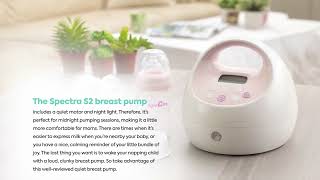 Spectra S2 Features - FREE breastpump through insurance - TheBreastfeedingShop