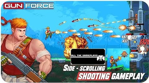 Gun Force: Action Shooting (ATG) Android, iOS Gameplay