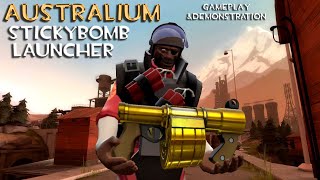 TF2: Australium Stickybomb Launcher Gameplay/Demonstration
