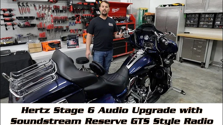 Cory brought his Streetglide from Virginia for a Hertz Stage 6 Upgrade + Soundstream Reserve HDHU14+