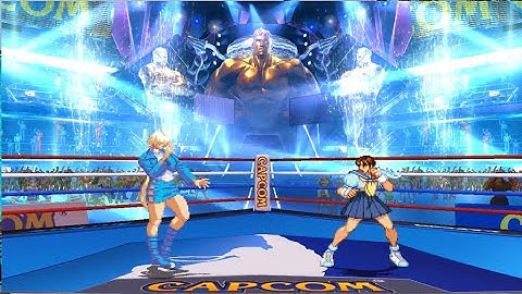 Capcom vs SNK Evolution Rev 2 – Shermie VS Sakura