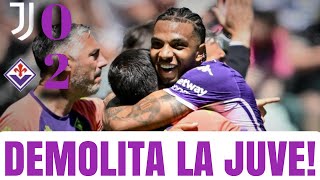 JUVENTUS-FIORENTINA 0-2: DEMOLITI I GOBBI FUORI DALLA CHAMPIONS!