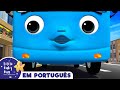 As MELHORES canções de veículos| Rodas do Ônibus | Little Baby Bum em Português