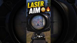LASER SPRAY ON MOVING CAR 😳🔥 NO RECOIL PUBG MOBILE #shorts