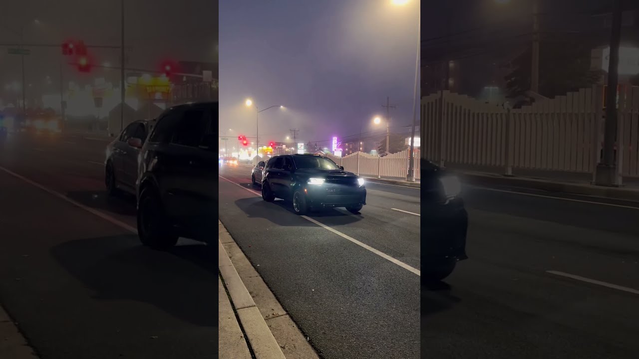 1000 HP Durango Hellcat Launch Thing Was ROWDY 