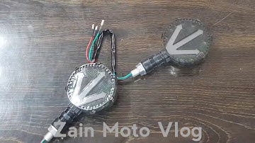 Round Shape Led Indicator With Day Time Running Light