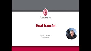Heat Transfer Chapter 1 Lecture 3
