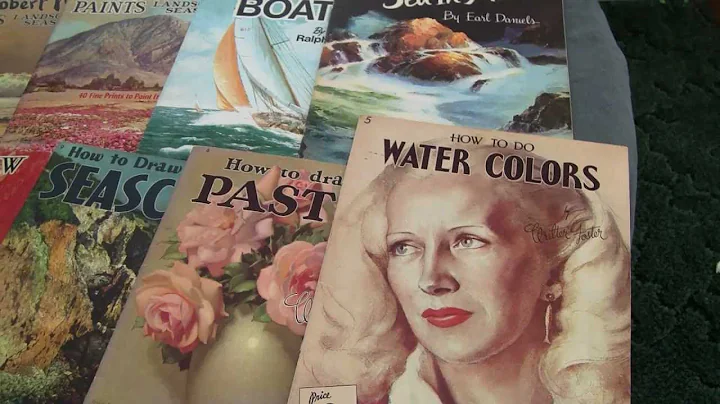 Vintage Walter Foster How To Draw and Paint