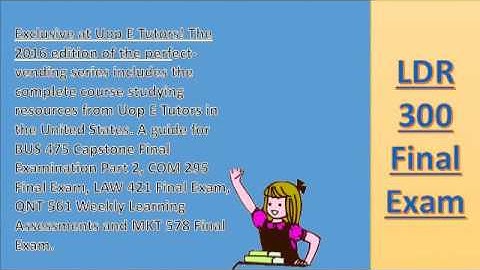 Online Tutorials for University of Phoenix Courses - Online Video Lessons | UopETutors