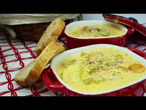 Vidéo: Soupe Au Fromage