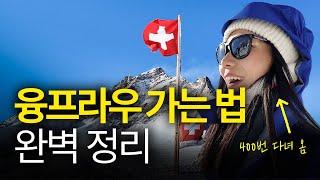 스위스 융프라우 가는법  | 인터라켄 그린델발트 산악열차 출발 (1)