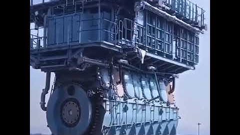 Wärtsilä-Sulzer RTA-96C turbocharged largest diesel engine in the world!