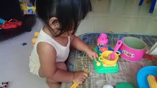 Hafizah Main Masak Masakan Sama Bunda