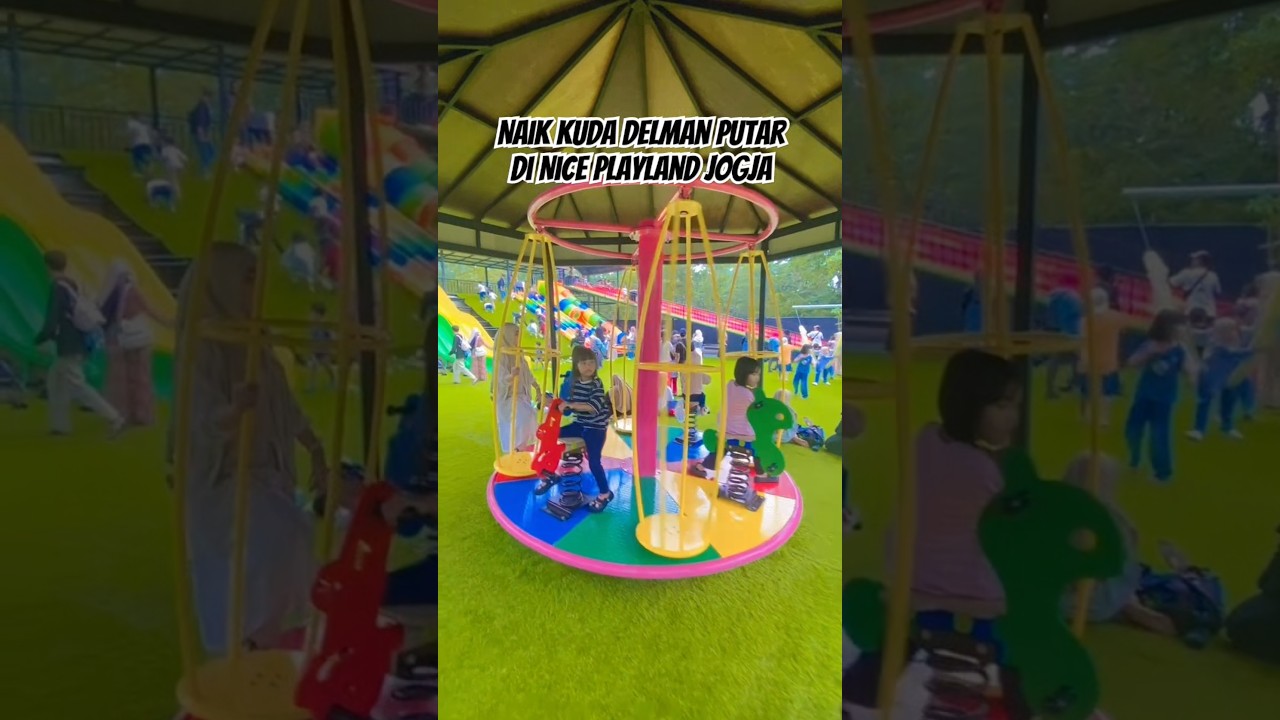 Naik Delman Istimewa Di Playground Anak Baru di Cangkringan The Nice Playland Yogyakarta