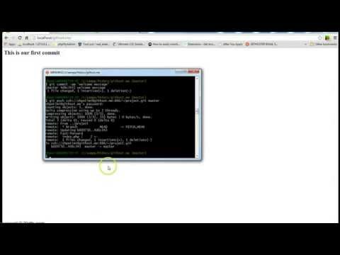 Git web hosting deploy tutorial