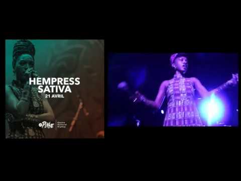 Hempress Sativa & the Inconquerebel Band - Boom (Wah Da Da Deng) @ La Place (Paris - 21/04/18)
