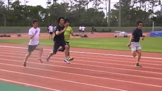 20150315 100m① 泉乙部藤田健福田