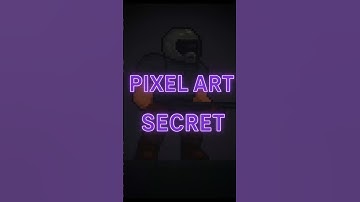 Secret to Pixel Art Revealed… kinda #shorts #indiegame