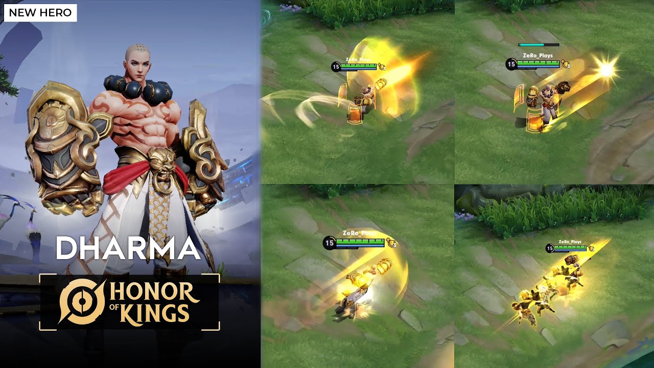 Honor of Kings: New Hero Ge Ya (Marksman) Gameplay 