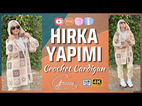 HIRKA YAPIMI - Crochet Cardigan - DIY - Subtitle