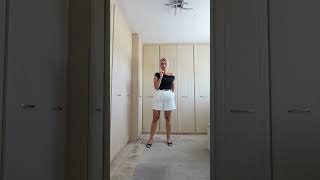 Day 4 of 6 days of shorts outfits #summeroutfits #shortsoutfit #fashiontrends on